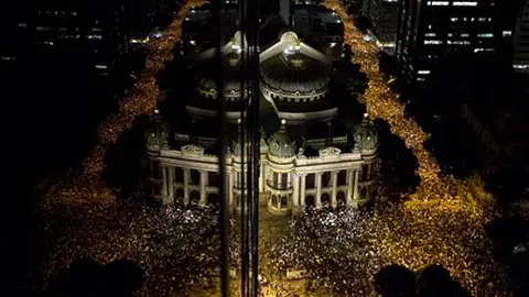 Más de 200 mil personas protestan en Brasil, durante la Confederaciones