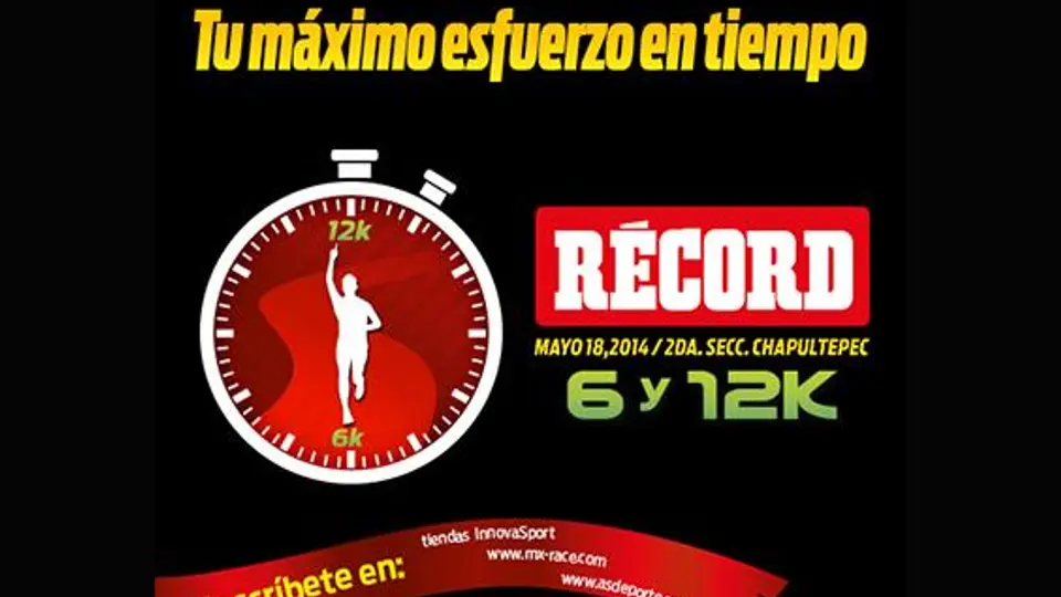 RÉCORD te lleva a la carrera de su 12 aniversario