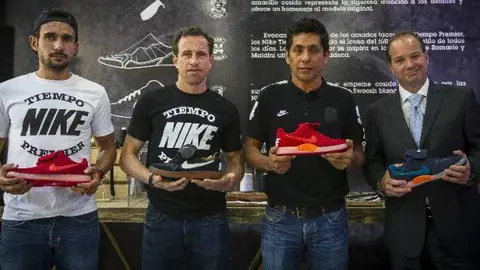 Nike festeja 20 años con zapatos 'Tiempo'