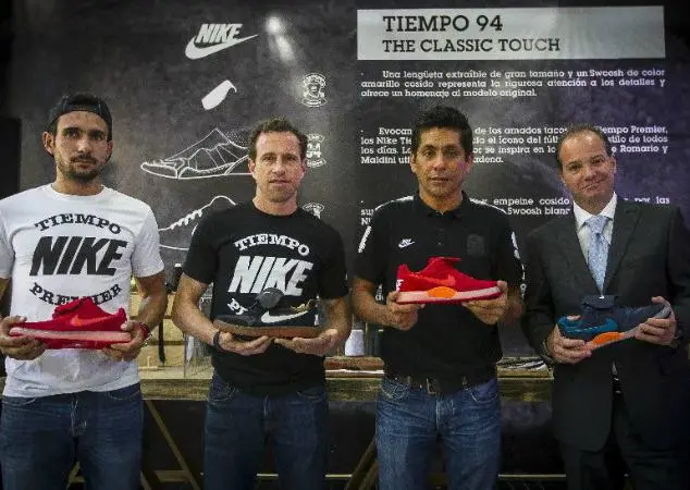 Nike festeja 20 años con zapatos 'Tiempo'