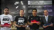 Nike festeja 20 años con zapatos 'Tiempo'