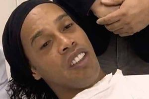 Imágenes de la cirugía dental de Ronaldhino