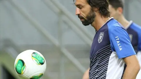 Pirlo se perderá partido ante Brasil