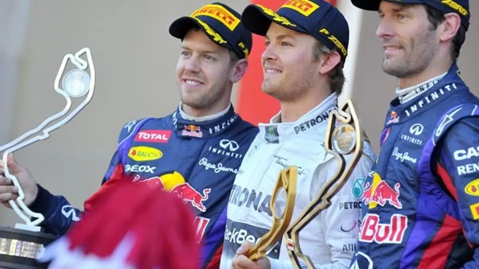 Vettel, orgulloso por haberse metido al podio con Webber