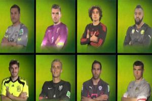 Formas de cruzar los brazos de los mundialistas