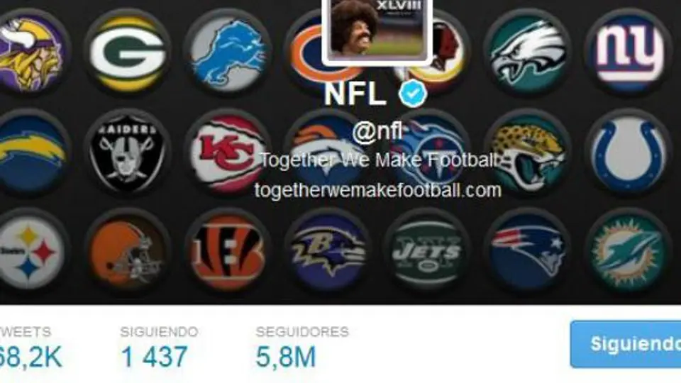 Cuenta de Twitter de la NFL fue 'hackeada'
