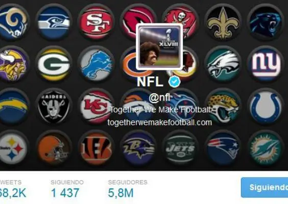 Cuenta de Twitter de la NFL fue 'hackeada'