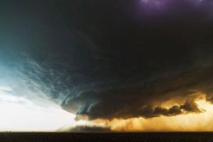 Fotógrafo estadounidense capta creación de una tormenta