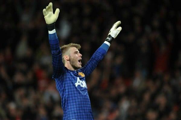 De Gea festeja la obtención del Campeonato | EFE