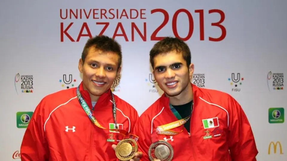 Sánchez y García, Bronce en clavados para México en Universiada