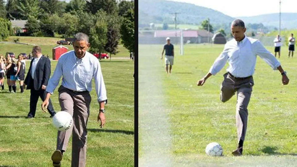 Penalti al estilo 'Barack Obama'