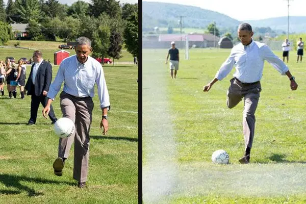 Penalti al estilo 'Barack Obama'