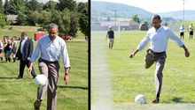 Penalti al estilo 'Barack Obama'