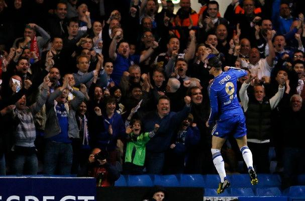Fernando Torres celebra el tanto del empate | AP
