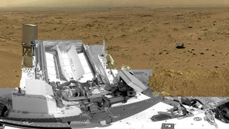 Imagen panorámica de Marte vía Curiosity