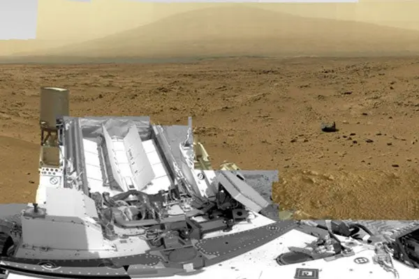 Imagen panorámica de Marte vía Curiosity