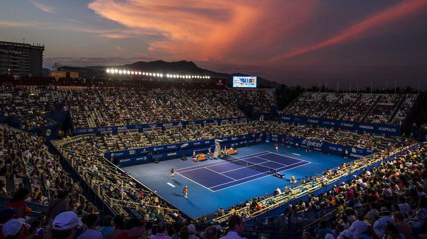 Panorámica en el Abierto Mexicano Telcel | X @AbiertoTelecel