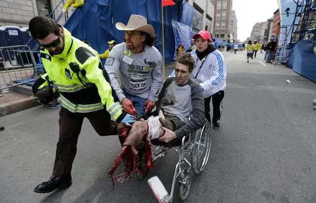 Imágenes y videos de los estallidos en el Maratón de Boston