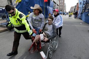 Imágenes y videos de los estallidos en el Maratón de Boston