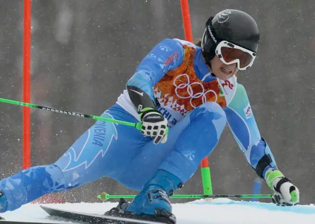Tina Maze logra su segundo oro en esquí alpino