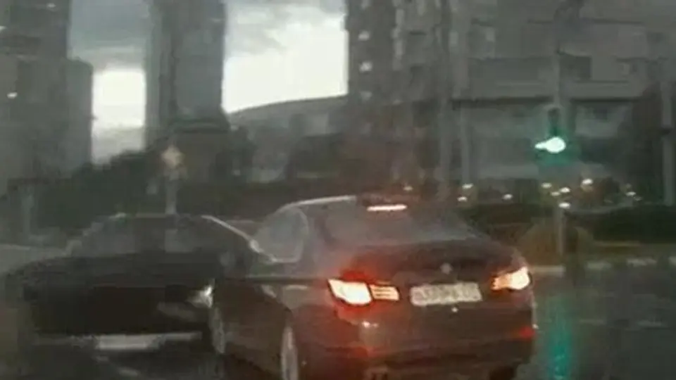 'Auto fantasma' provoca accidente en Rusia