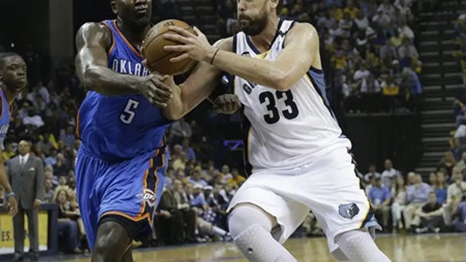 Marc Gasol guía triunfo de Grizzlies sobre el Thunder