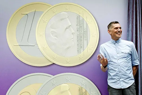 El rey de Holanda estará en todos los monederos...