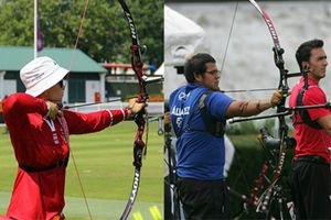 Román y Álvarez van por bronce en Mundial de Tiro con Arco