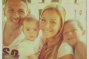 Demichelis, seis años de matrimonio