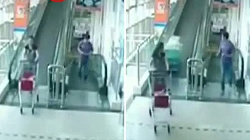 Mujer muere tras ser arrollada por carrito de supermercado