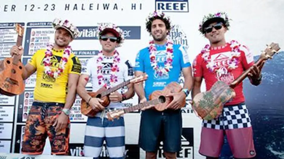 Michel Bourez se lleva el Reef Hawaiian Pro