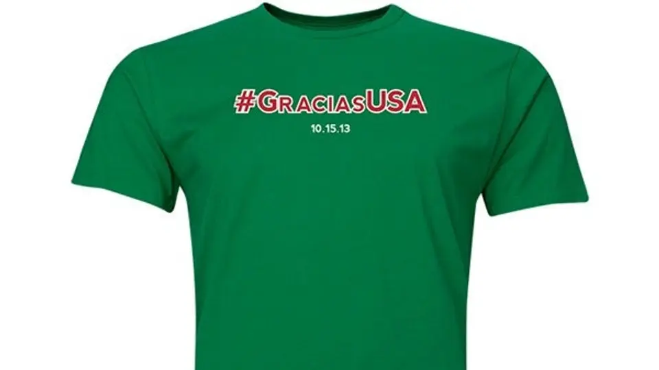 Ponen a la venta playera con la leyenda #GraciasUSA
