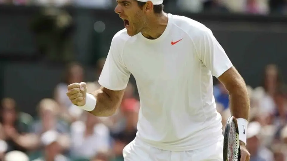 Del Potro avanza a tercera ronda en Wimbledon