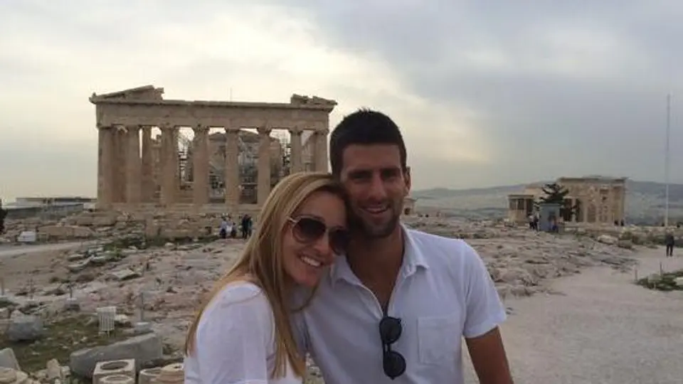 Novak Djokovic y Jelena Ristic serán papás