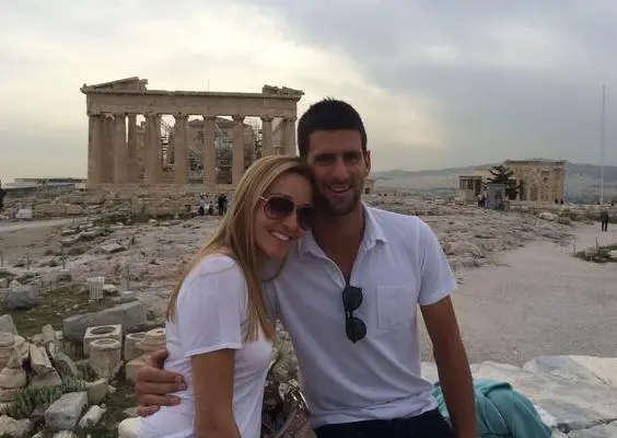 Novak Djokovic y Jelena Ristic serán papás