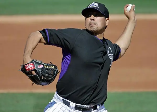 De la Rosa abrirá el primer partido de Rockies