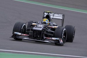 Gutiérrez saca provecho de las pruebas para el GP de Alemania