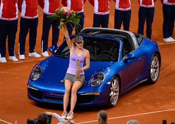 Sharapova, Tricampeona en Stuttgart