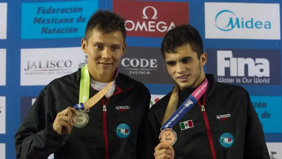 Plata y Bronce para México en plataforma de 10 m individual