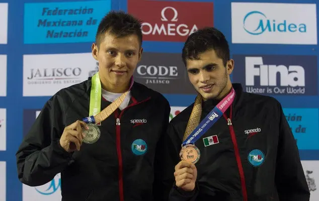 Plata y Bronce para México en plataforma de 10 m individual