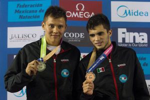 Plata y Bronce para México en plataforma de 10 m individual