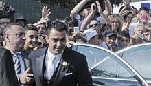Xavi Hernández contrae matrimonio con Nuria Cunillera