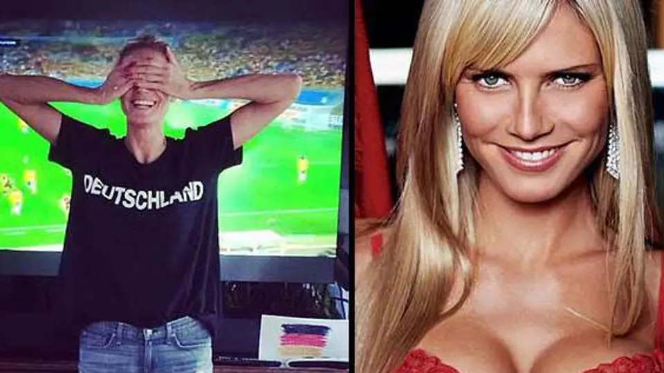 Heidi Klum celebra 'goliza' teutona