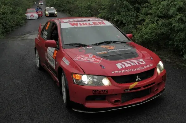 Ricardo Cordero brilla en el Campeonato de Rallies