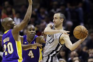 Ginobili y Parker comandan triunfo de Spurs ante Lakers