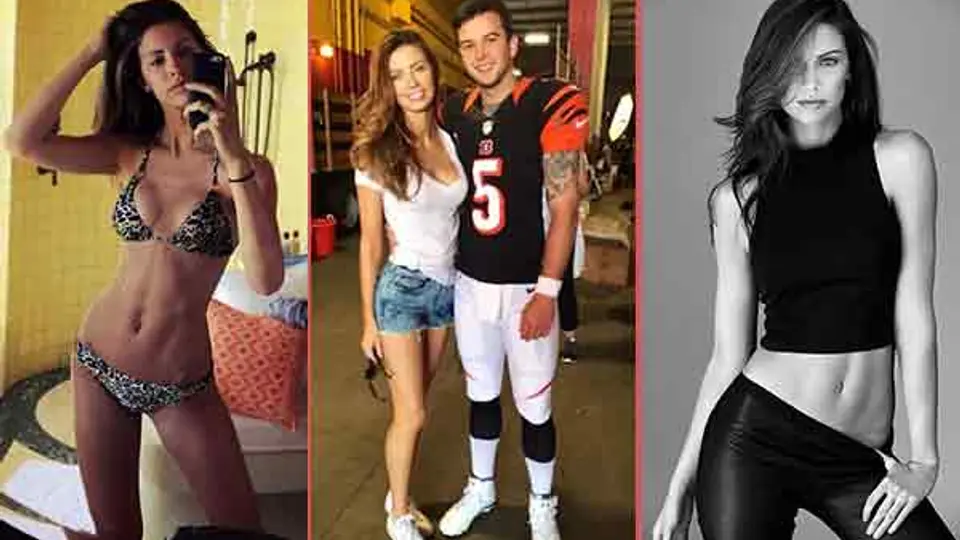 Katherine Webb se exhibe en luna de miel