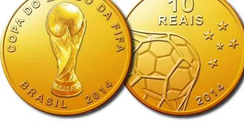 Agotadas las monedas de oro conmemorativas para el Mundial
