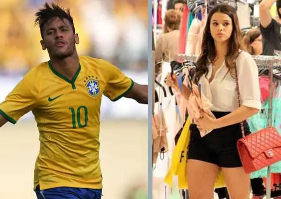 Bruna consiente a Neymar con lencería