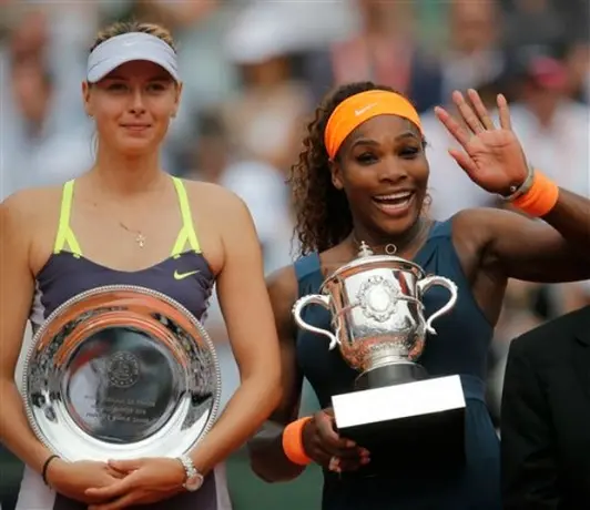 Sharapova y Serena calientan rivalidad fuera de la cancha