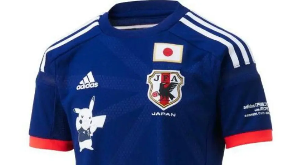 Pikachu, presente en la playera de Japón